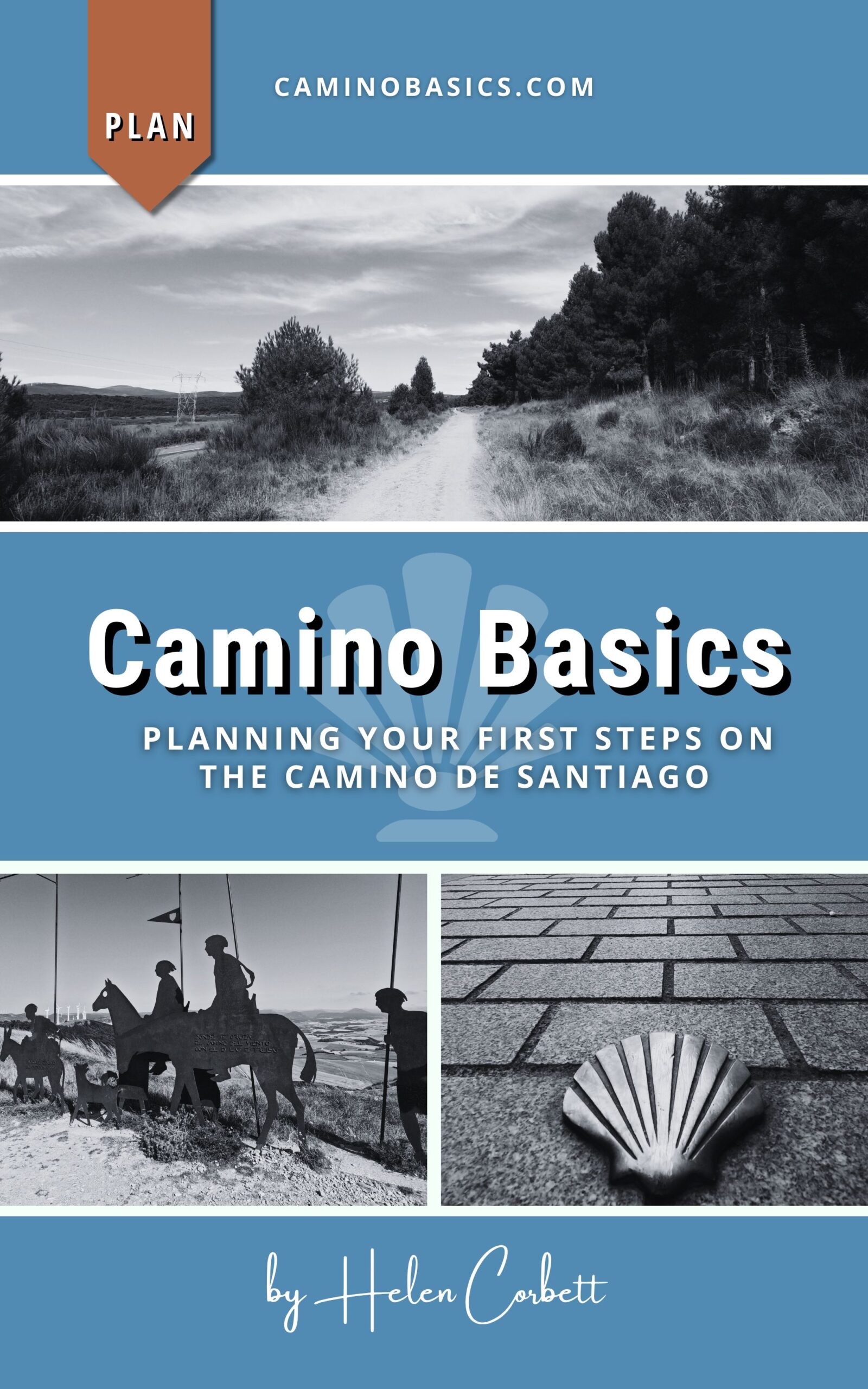 Cover of the Camino Basics guide to planning the Camino de Santiago