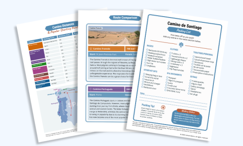 Cover of the Camino Planning Starter Pack PDF